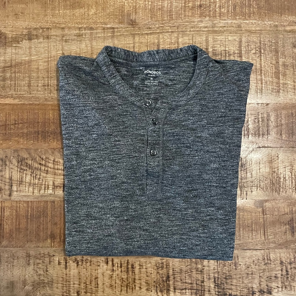 Bonobos Jersey Long Sleeve Henley